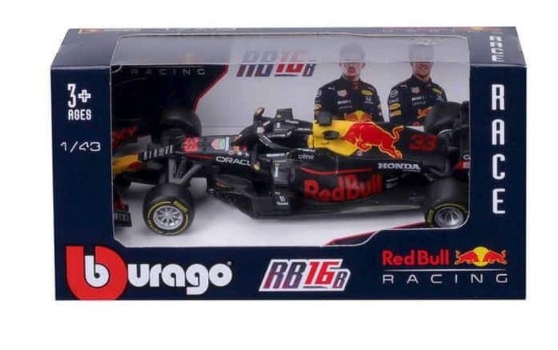 F1 Red Bull 2021 Max Verstappen - skala 1:43