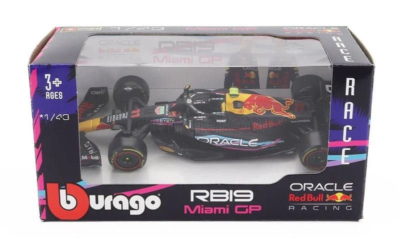 F1 Red Bull 2023 Miami GP Sergio Perez - skala 1:43