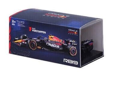 F1 Red Bull 2023 M. Verstappen with helmet - skala 1:43