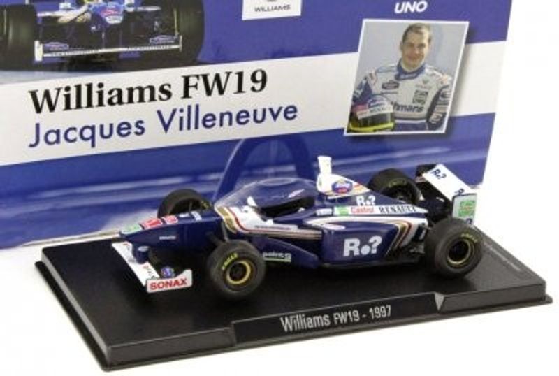 F1 Williams 1997 no 3 J. Villeneuve - skala 1:43