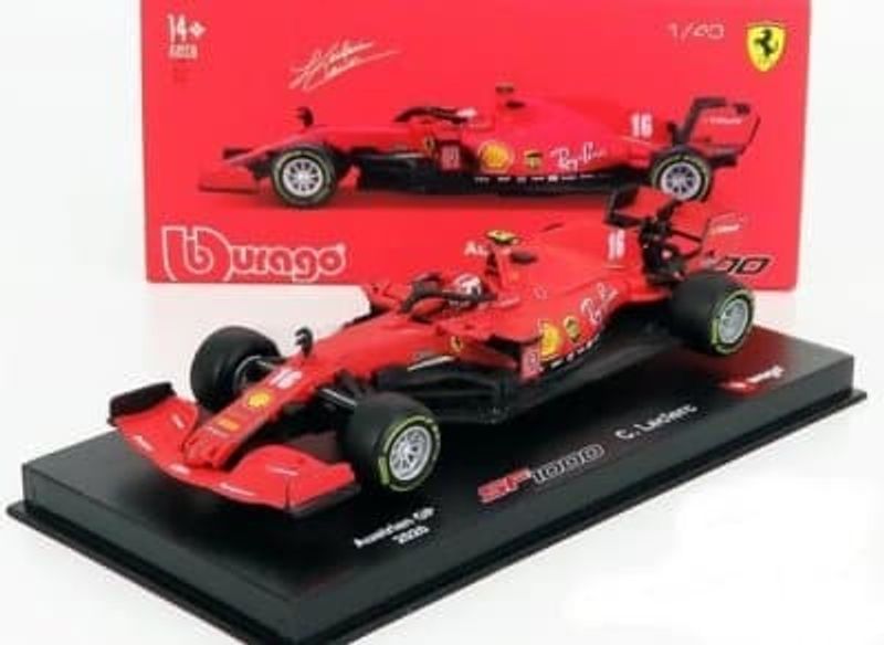 F1 Ferrari 2020 C. Leclerc - Sign. - Maßstab 1:43