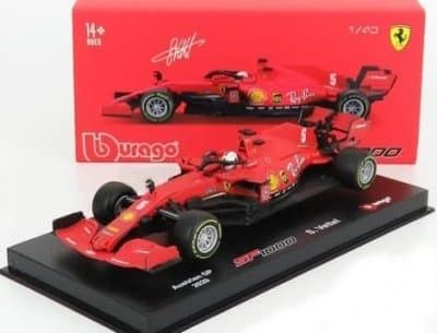 F1 Ferrari 2020 S. Vettel - Sign. - skala 1:43