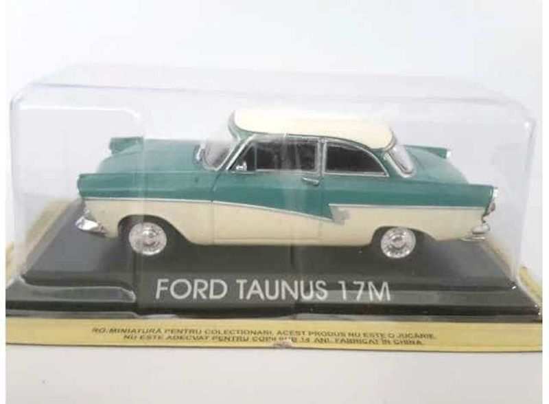 Ford Taunus 17m 1958 grön/vit - skala 1:43
