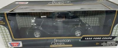 Ford Coupe custom 1932 svart - Skala 1:24