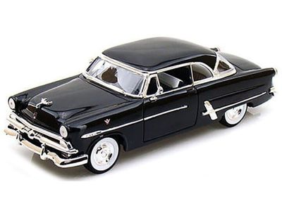 Ford Crestline Victoria 1953 svart - skala 1:24
