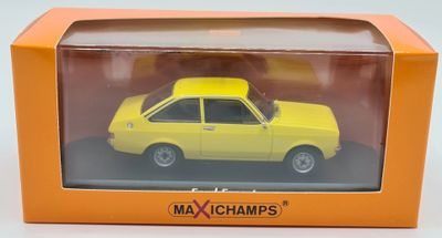 Ford Escort 1975 gul - skala 1:43