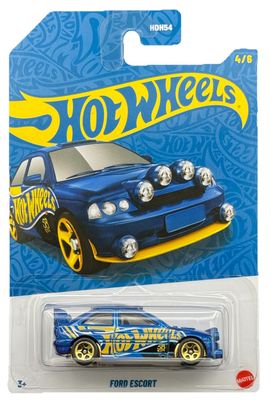 Ford Escort Blue Pearl - Hot Wheels 1:64