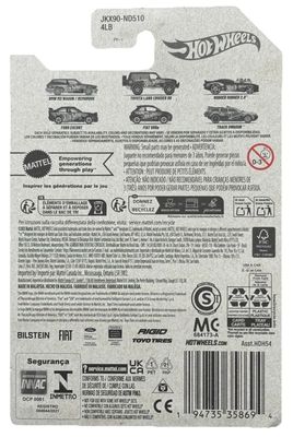 Ford Escort Blue Pearl - Hot Wheels 1:64