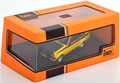 Ford Escort Mk2 RS1800 1976 gul/svart - skala 1:43