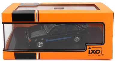 Ford Escort Mk 3 RS Turbo 1984 svart - skala 1:43
