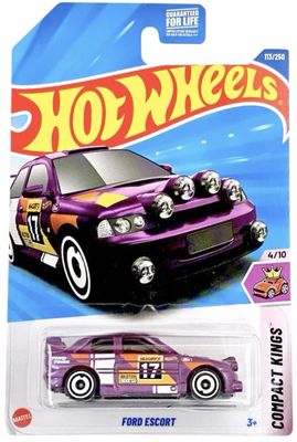 Ford Escort lila - Hot Wheels 1:64