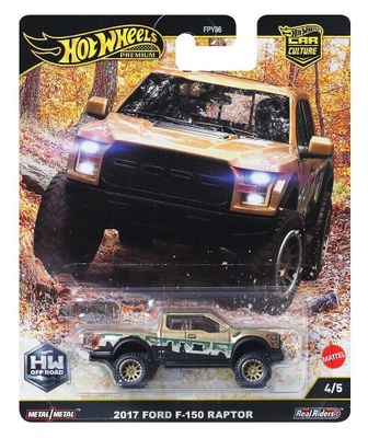 Ford F-150 Raptor 2017 - Hot Wheels Car Culture 1:64