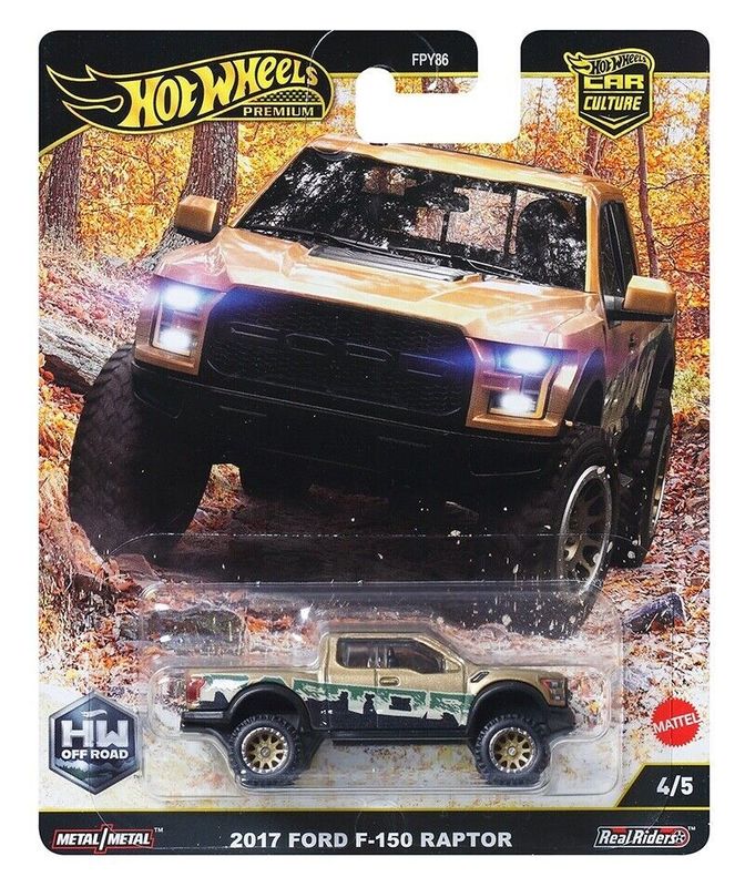 Ford F-150 Raptor 2017 - Hot Wheels Car Culture 1:64