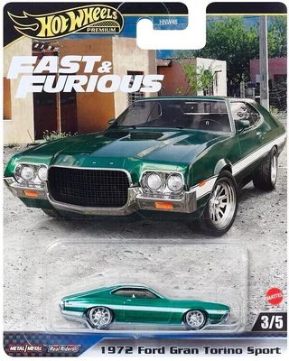 Ford Gran Torino Sport 1972 Fast & Furious - Hot Wheels 1:64
