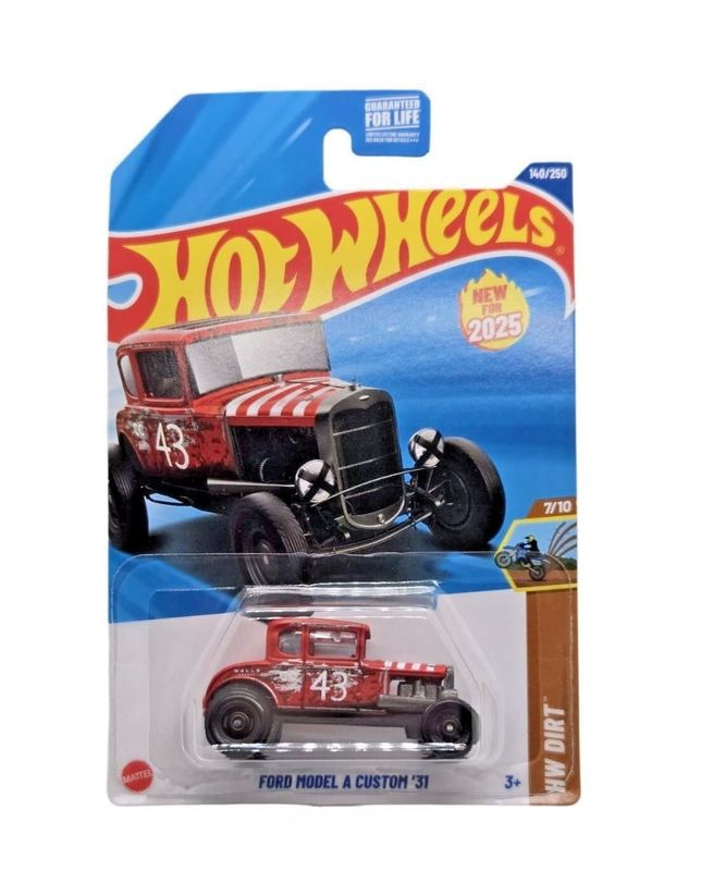 Ford Model A custom 1931 röd - Hot Wheels 1:64