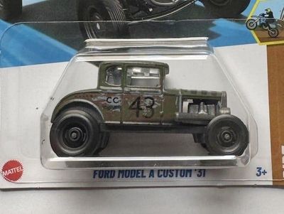 Ford Model A custom 1931 grön - Hot Wheels 1:64