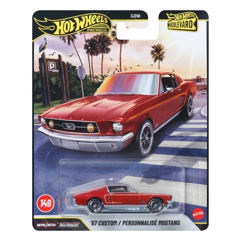 Ford Mustang 1967 custom - Hot Wheels Boulevard