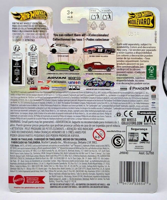 Ford Mustang 1967 custom - Hot Wheels Boulevard