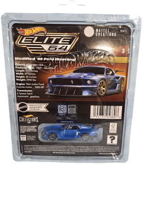 Ford Mustang 1969 Modified - Hot Wheels Elite 1:64