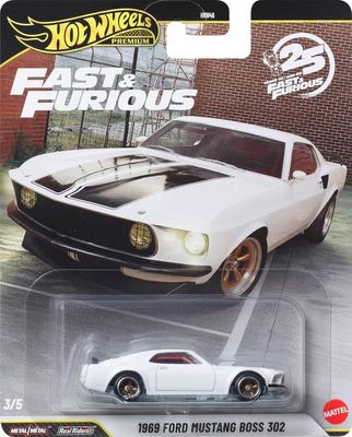 Ford Mustang Boss 302 1969 Fast & Furious - Hot Wheels 1:64
