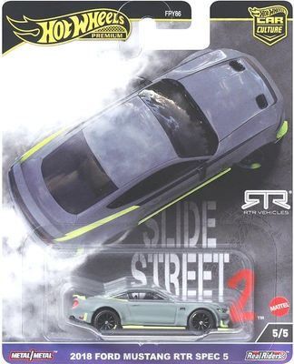 Ford Mustang RTR Spec 5 - Hot Wheels Slide Street 1:64