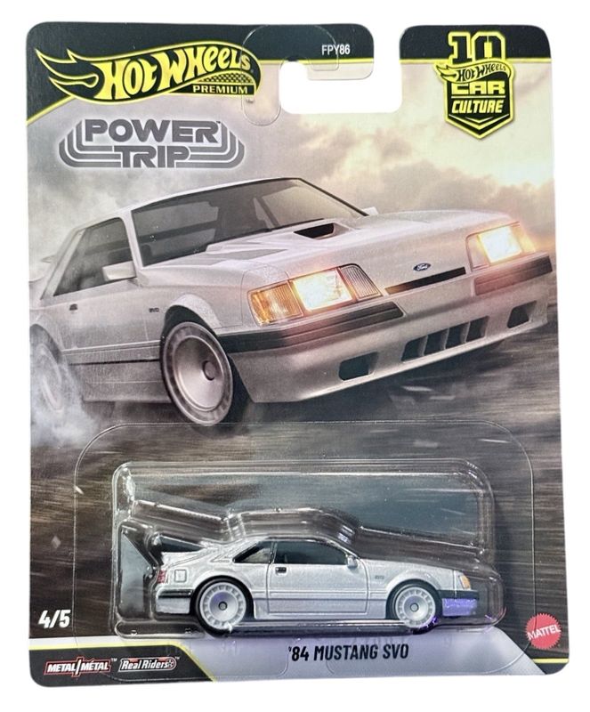 Ford Mustang SVD 1984 - Hot Wheels Power Trip 1:64