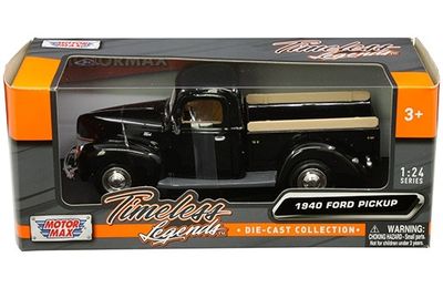 Ford Pickup 1940 svart - Skala 1:24