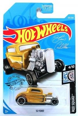 Ford 1932 guld - Hot Wheels 1:64