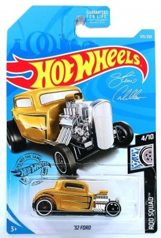 Ford 1932 guld - Hot Wheels 1:64