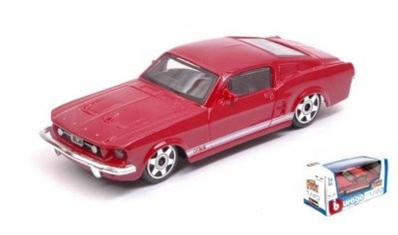 Ford Mustang GT 1964 röd - skala 1:43