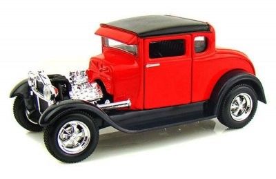 Ford Model A 1929 röd - skala 1:24