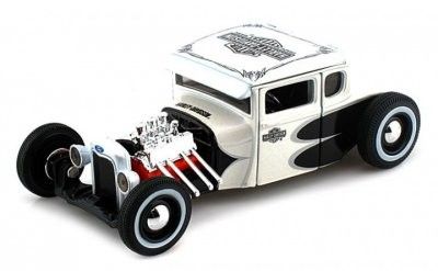 Ford A 1929 Harley Davidson - skala 1:24