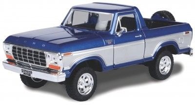 Ford Bronco (open top) 1978 blå/vi