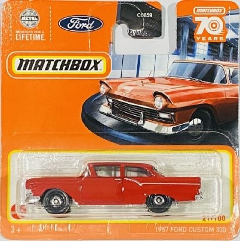 Ford Custom 300 röd - Matchbox 1:64