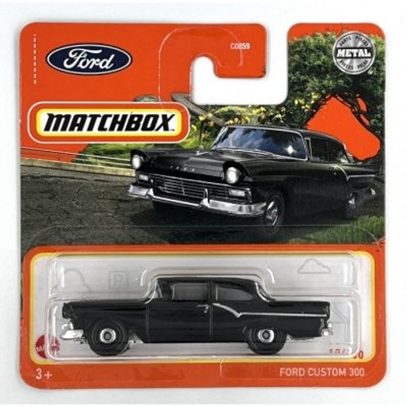 Ford Custom 300 svart - Matchbox 1:64