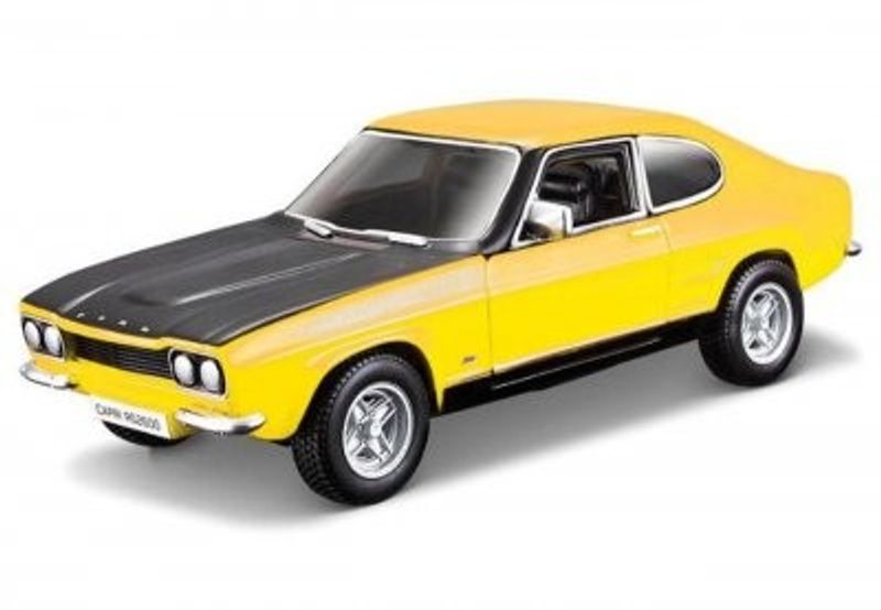 Ford Capri RS2600 1970 gul - skala 1:32