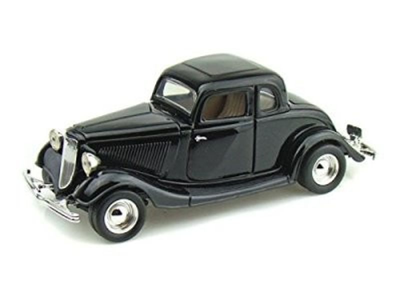 Ford Coupe 1934 svart - Skala 1:24