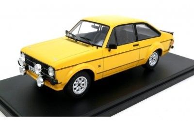 Ford Escort Mk II 1600 Sport 1977 gul - skala 1:24