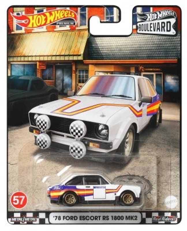 Ford Escort Mk 2 RS1800 1978 - Hot Wheels 1:64
