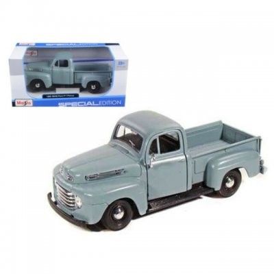 Ford F1 PickUp 1948 grå/blå - skala 1:24