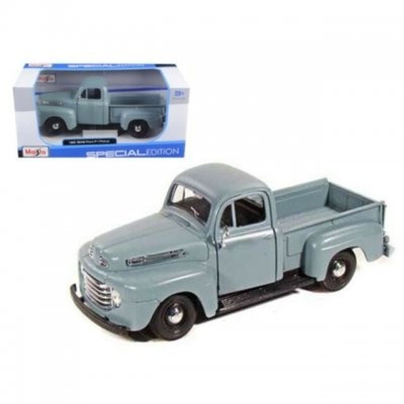 Ford F1 PickUp 1948 grå/blå - skala 1:24