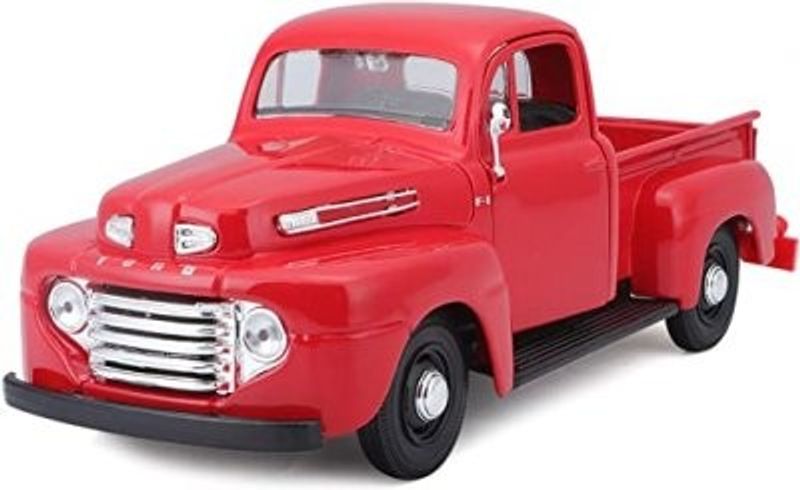 Ford F1 PickUp 1948 röd - skala 1:24