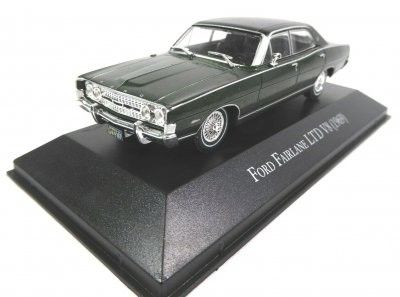 Ford Fairlane LTD V8 1969 grön - skala 1:43