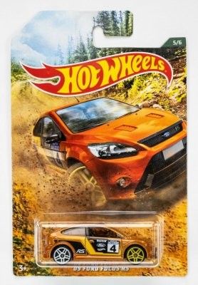 Ford Focus RS 2009 Rally - Hot Wheels 1:64