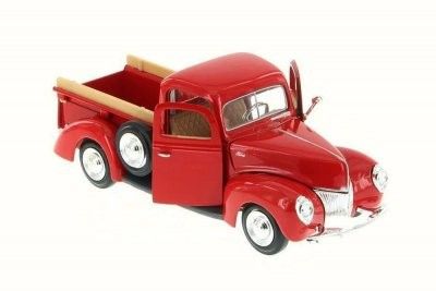 Ford Pickup 1940 röd - Skala 1:24