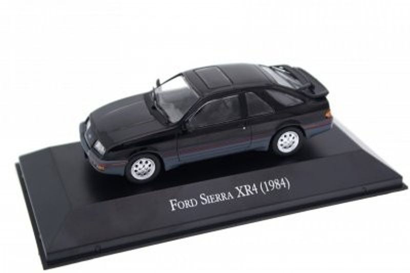 Ford Sierra XR4 1984 svart - skala 1:43