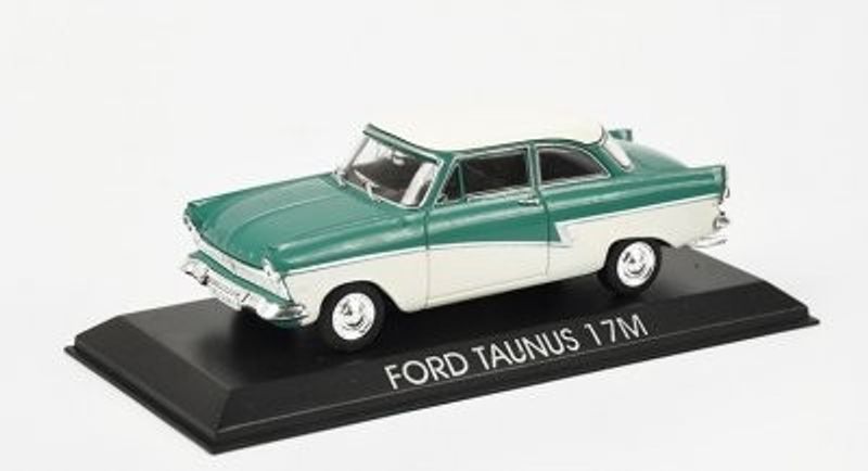 Ford Taunus 17m 1958 grön/vit - skala 1:43