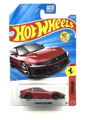 Ferrari 12cilindri - Hot Wheels 1:64