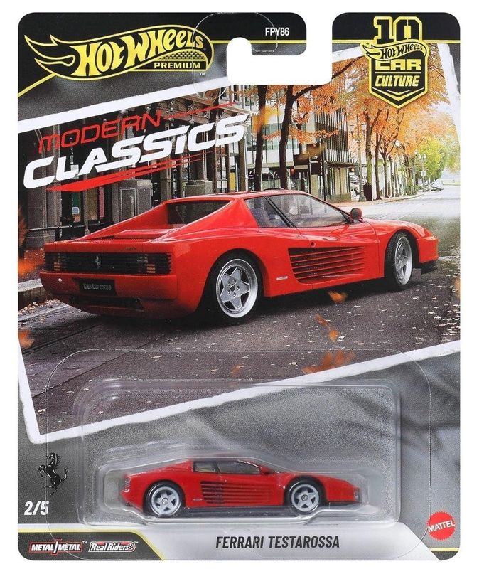 Ferrari Testarossa - Hot Wheels Modern Classics 1:64