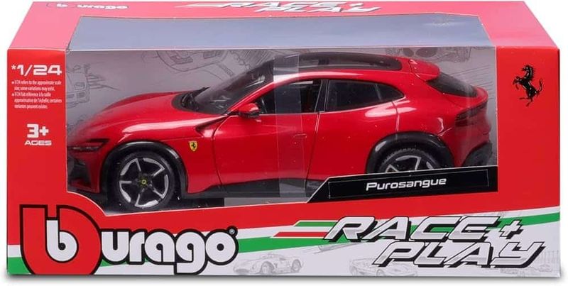 Ferrari Purosangue röd - skala 1:24